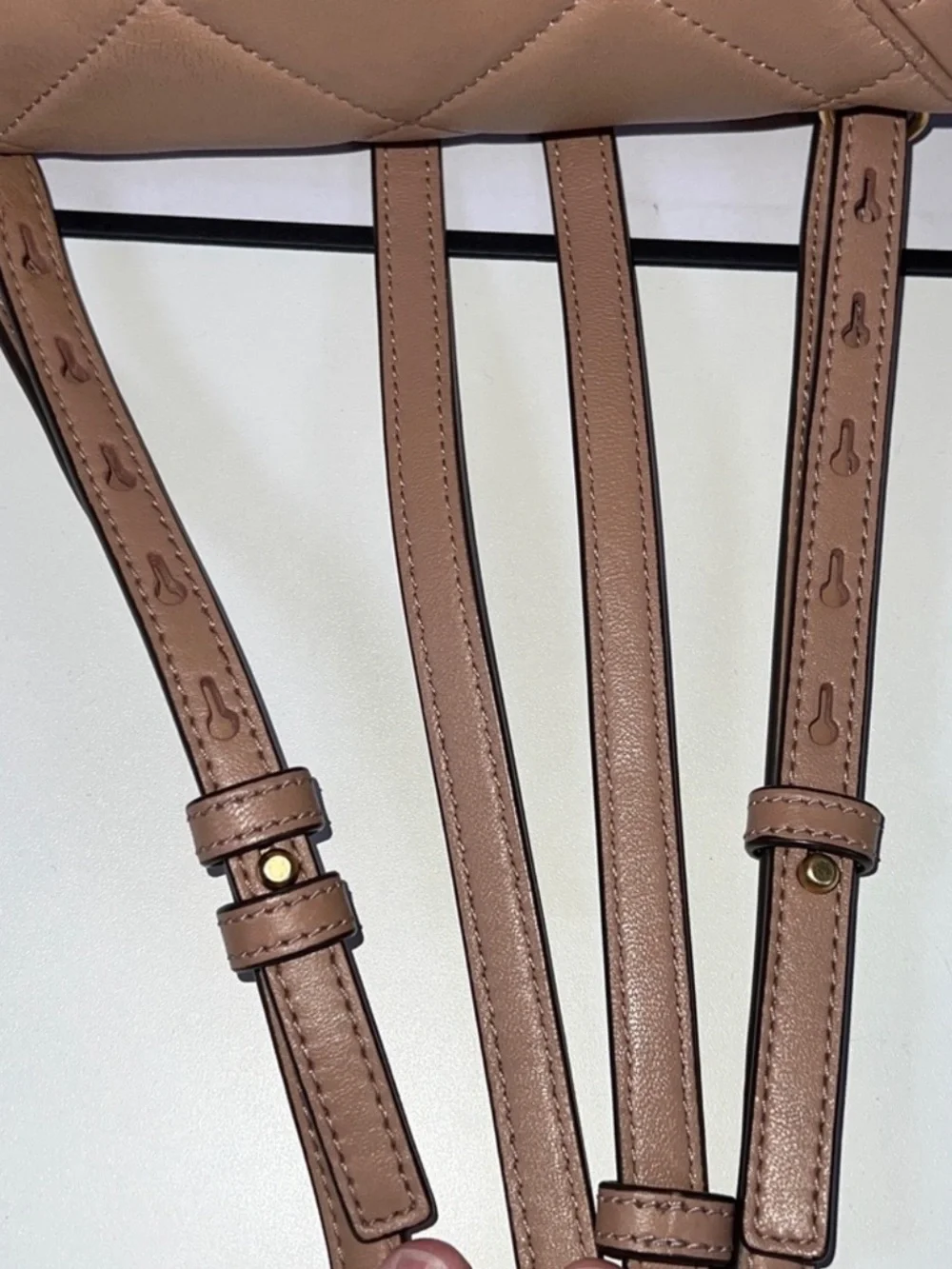 Tory Burch quilted leather